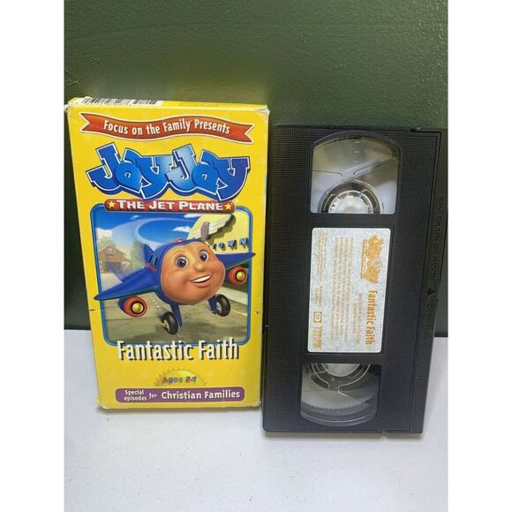 Jay Jay The Jet Airplane VHS Fantastic Faith‎